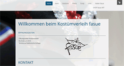 Desktop Screenshot of kostuemverleihzh.ch